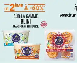 Match BLINI LE 2ÈME À -60% SUR LA GAMME BLINI offre