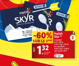 Lidl Yoplait Skyr offre