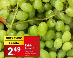 Lidl Raisin blanc offre