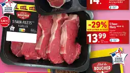 Lidl L'étal du BOUCHER 5 faux filets offre