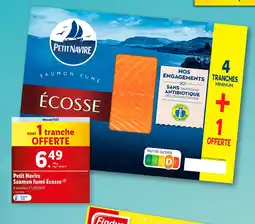 Lidl Petit Navire Saumon fumé Écosse offre