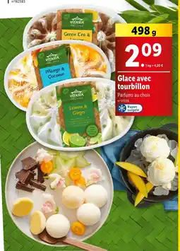 Lidl VITASIA Glace avec tourbillon offre
