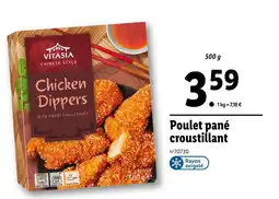 Lidl VITASIA Poulet pané croustillant offre