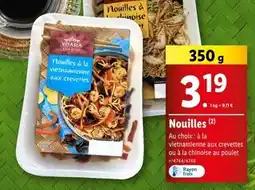 Lidl VITASIA Nouilles offre