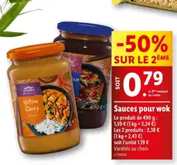 VITASIA Sauces pour wok