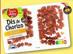 Lidl Saint Alby Dés de chorizo offre