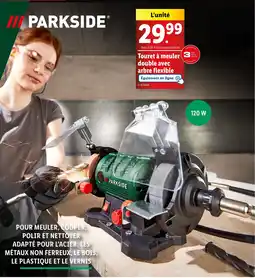Lidl PARKSIDE Touret à meuler double avec arbre flexible offre