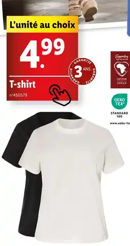 Lidl esmara T-shirt offre