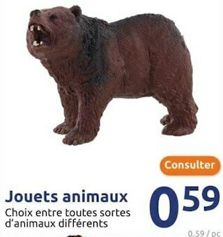 Action Jouets animaux offre