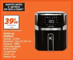 Netto FRITEUSE À AIR KITCHENCOOK offre
