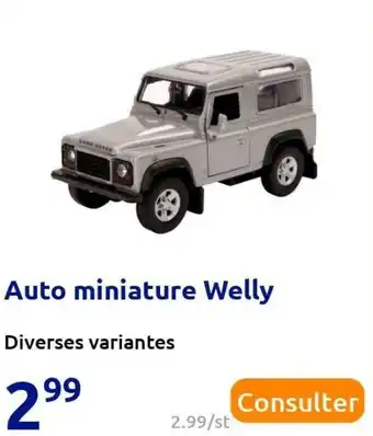 Auto miniature welly