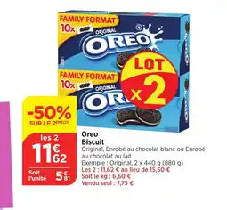 Bi1 Oreo Biscuit offre
