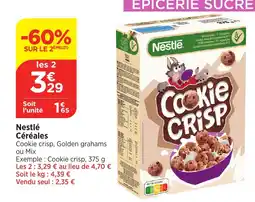Bi1 Nestlé Céréales offre