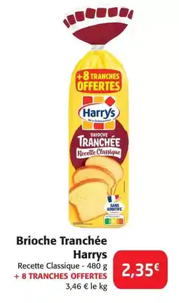 Colruyt Harry's - brioche tranchée offre