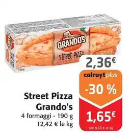 Colruyt Grando's - street pizza offre