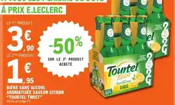 E.Leclerc Tourtel twist - bière sans alcool aromatisee saveur citron offre