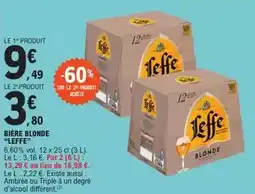 E.Leclerc Leffe - bière blonde offre