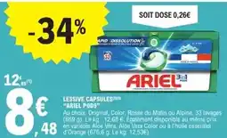 Ariel - lessive capsules