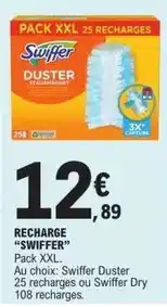 E.Leclerc Swiffer - recharge offre