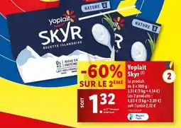 Lidl Yoplait - skyr offre