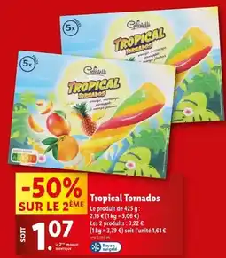 Lidl Tropical tornados offre