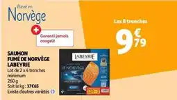 Auchan Supermarché Labeyrie - saumon fumé de norvège offre