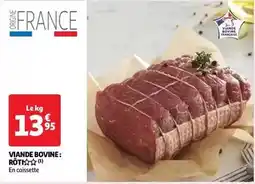 Auchan Supermarché Viande bovine: roti offre