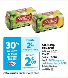 Auchan Supermarché Sterling - panache offre