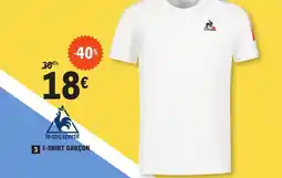E.Leclerc T-SHIRT GARÇON offre