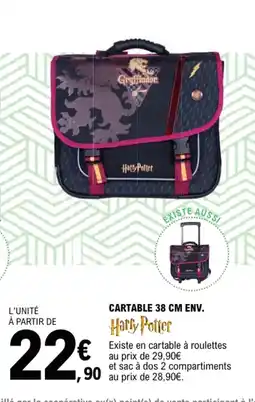 E.Leclerc CARTABLE 38 CM ENV. offre