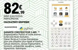 E.Leclerc CALCULATRICE GRAPHIQUE offre