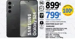 E.Leclerc SMARTPHONE GALAXY S24(2) SAMSUNG offre