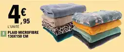 E.Leclerc PLAID MICROFIBRE 130X150 CM offre
