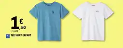 E.Leclerc TEE SHIRT ENFANT offre