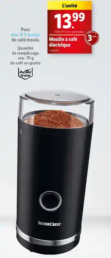 Lidl Moulin à café électrique offre