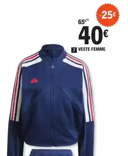 E.Leclerc Sport Adidas - veste femme offre