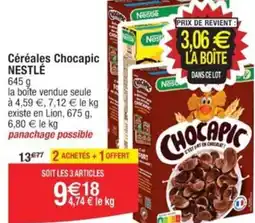 Cora x Carrefour Céréales Chocapic NESTLÉ 645 g offre