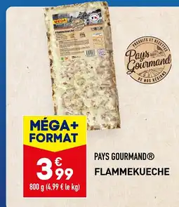 ALDI PAYS GOURMAND FLAMMEKUECHE offre