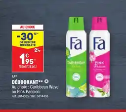 ALDI DÉODORANT offre