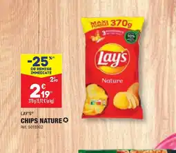 ALDI CHIPS NATURE offre