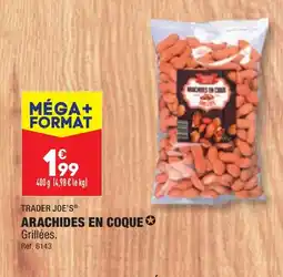 ALDI ARACHIDES EN COQUE offre