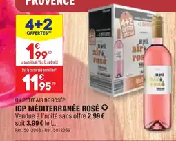 ALDI IGP MÉDITERRANÉE ROSÉ offre