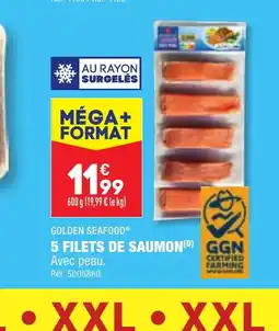ALDI 5 FILETS DE SAUMON offre