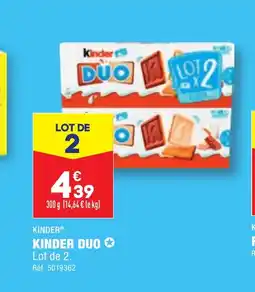 ALDI KINDER DUO offre