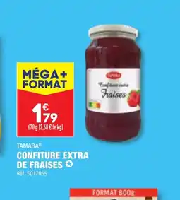 ALDI CONFITURE EXTRA DE FRAISES offre