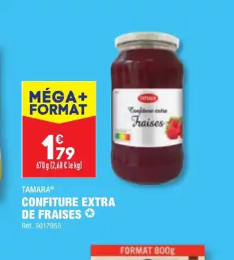 ALDI CONFITURE EXTRA DE FRAISES offre