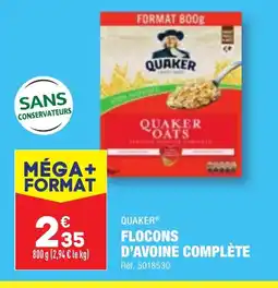 ALDI FLOCONS D'AVOINE COMPLÈTE offre