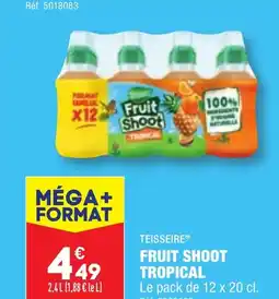 ALDI FRUIT SHOOT TROPICAL offre