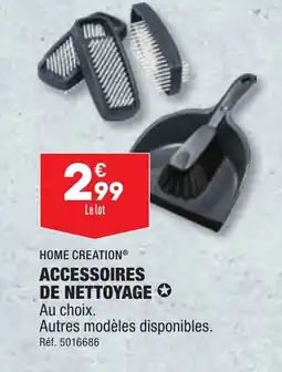 ALDI ACCESSOIRES DE NETTOYAGE offre