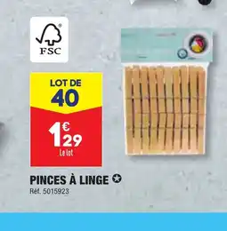 ALDI PINCES À LINGE offre